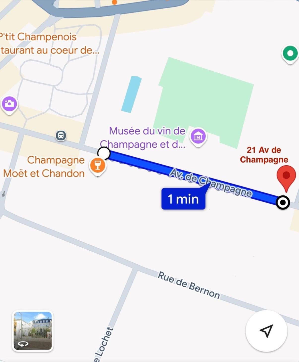 Avenue De Champagne Lejlighed Épernay Eksteriør billede